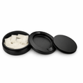 DeckyGo Black Nicotine Pouch Storage Tin